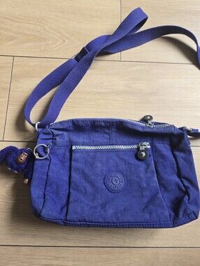 Kipling Wes Crossbody Bag in Ink Blue